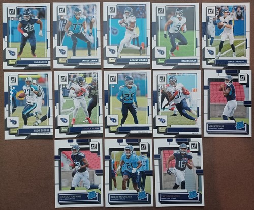 Tennessee Titans 2021-2023 Donruss Team Sets W/Rookies RC Holo Press Proofs - Picture 6 of 6