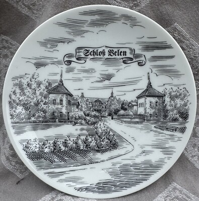 Wandteller Motiv Schloss Velen von Sparkasse Sammlung Küche Deko Münsterland