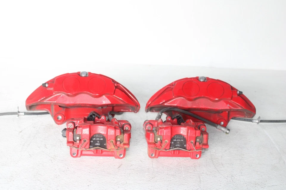 Front &Rear Brembo Brake Caliper Set Red FORD MUSTANG MACH-E OEM 2021-2024 - Image 3 of 4