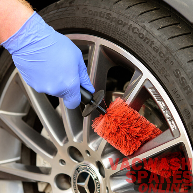 ULTIMATE WHEEL BRUSH LONG ALLOY WHEEL CLEANING BRUSH LIKE EZ BRUSH