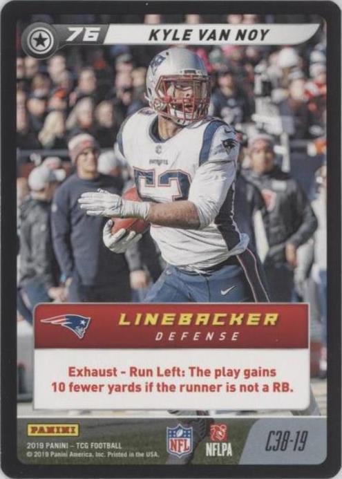 2019 Panini NFL Five TCG Kyle Van Noy #C38-19 - 1 of 1