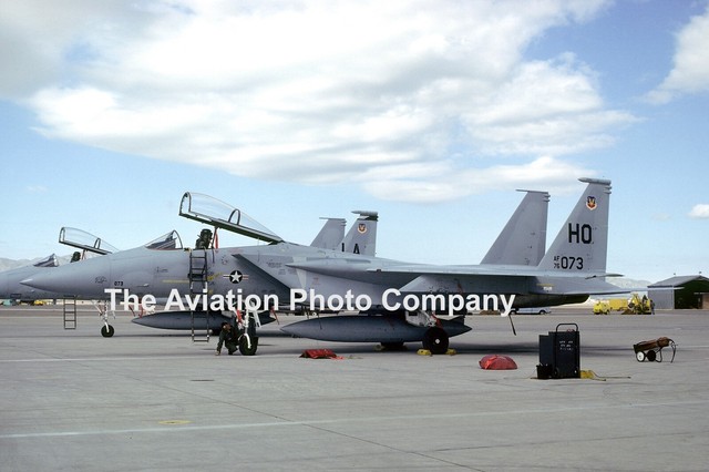 US Air Force 49 TFW McDonnell Douglas F-15A Eagle 76-0073/HO (1978) Photograph US Air Force 49 TFW McDonnell Douglas F-15A Eagle 76-0073/HO (1978) Photograph