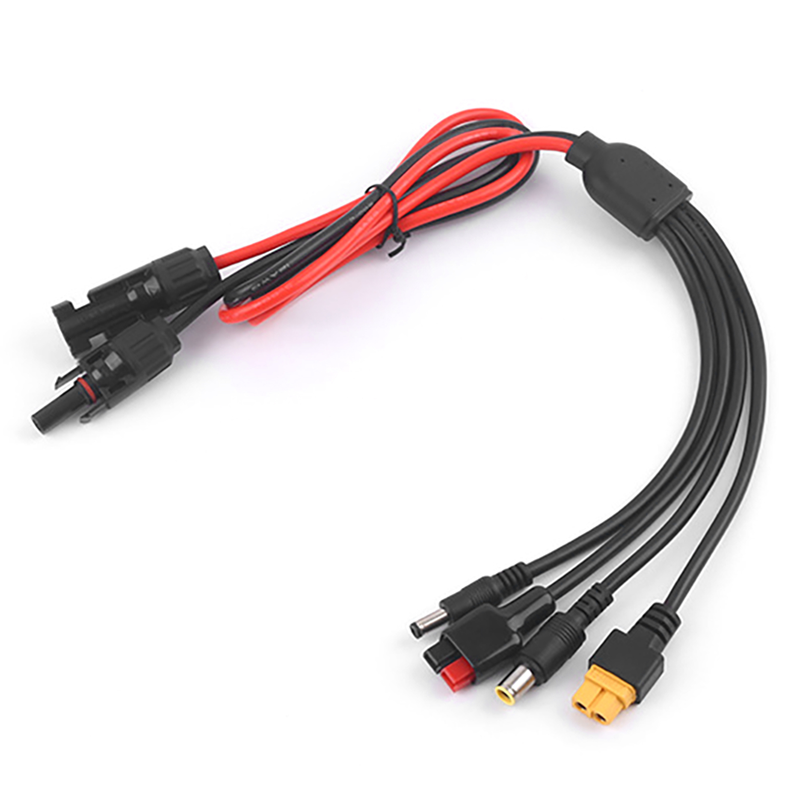 Solar Panel Extension Cable 4 In 1 DC5521 7909 XT60 Female Connector PV ...