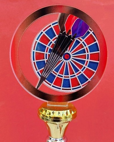 Top Angebot ! 3er Serie Dart Acryl Steel oder E-Dart in Bicolor Pokale NEU - Bild 12 von 16