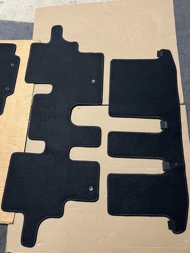 INFINITY QX60 FLOOR MATS BLACK 3 ROWS MINT 2016 2017 2015 OEM - Foto 11 di 12