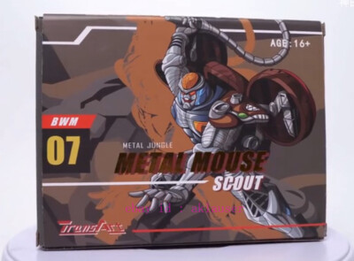ゲームキャラクター TransArt BWM07 L MOUSE SCOUT TransArt BWM-07 || Metal Jungle: BWM-07 Metal Mouse Scout