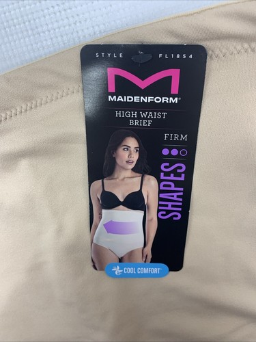 Maidenform Women Firm Control Fat Free Dressing High Waist Shaping Brief Size XL - Picture 4 of 7