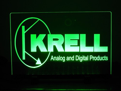 KRELL ETCHED ACRYLIC LED SIGN - Picture 3 of 7