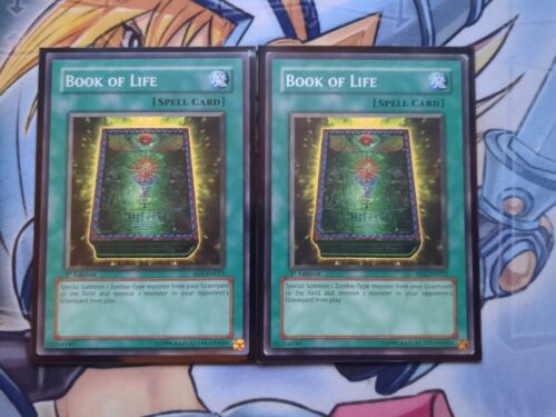 2 x Book Of Life - SD2-EN021 - 1st Edition - Common YuGiOh NM/LP - Picture 1 of 1