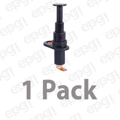 1 PACK - NORMALLY CLOSED (MOMENTARY OFF) DOOR PIN SWITCH 20AMPS-12VDC #PSP7-1PK