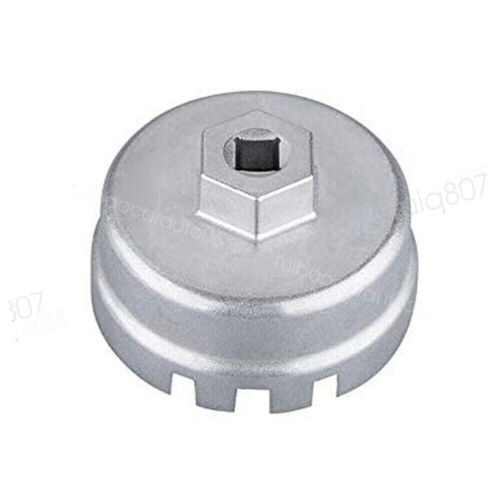 Oil Filter Cap Wrench Remover Tool 14 Flutes 64mm For Toyota Prius Corolla Lexus - Picture 3 of 12