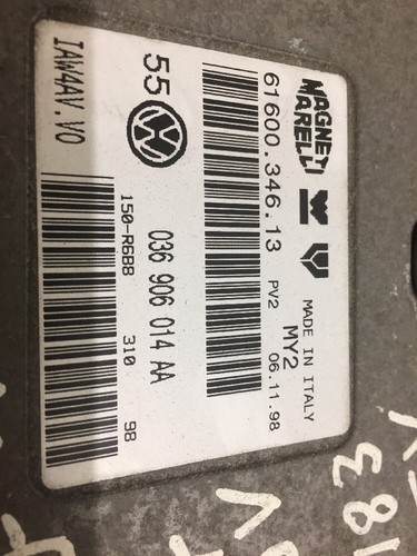 Genuino VAG Golf Mk4 - Imanes Marelli ECU - 036906014AA - Imagen 2 de 2