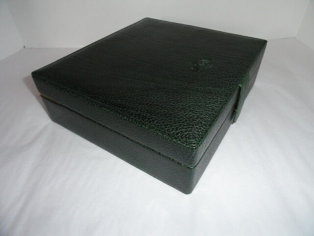 Pheasant Green Leather Humidor Made in Spain - Picture 12 of 12
