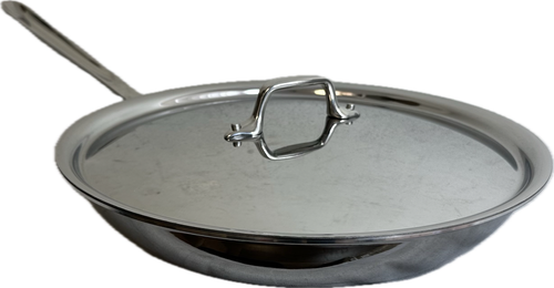 All-Clad D3 Edelstahl 12" Bratpfanne mit Deckel 41126SC (Neu in Box/unbenutzt)