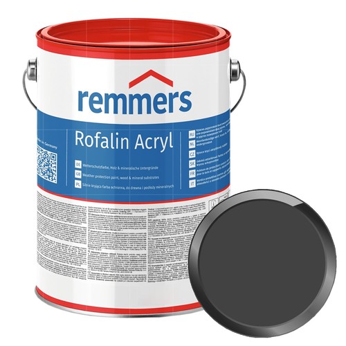 REMMERS Rofalin Acryl Wetterschutzfarbe Holzfarbe Zink 5L FARBWAHL - Bild 6 von 10