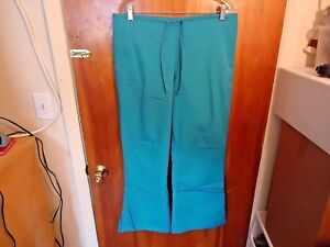 Cherokee-Size-M-Blueish-Green-Scrubs-Pants-034-BEAUTIFUL-PAIR-034