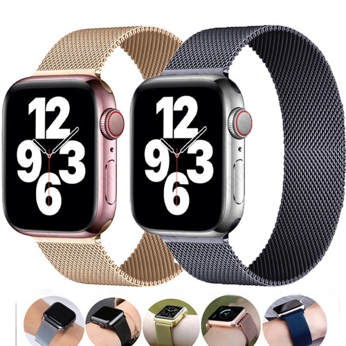 Magnetic Metal Band Strap Loop For Apple Watch Ultra Series 10-1 SE 38MM-49MM - Picture 2 of 45
