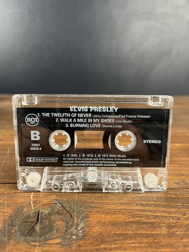 Elvis Presley - Twelfth Of Never 1995 Cassette Tape Single - Picture 7 of 7