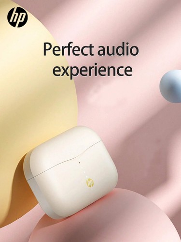 HP True H23A Auricolari Wireless 5.3 Auto Accoppiamento Auricolari 30H Riproduzione per iPhone - Foto 5 di 19