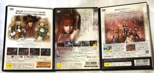 3 Lot Sony PS2 Shadow Hearts 1 2 From The New World RPGJapan PlayStation 2 F/S - Picture 2 of 2