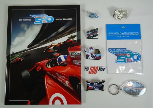 2012 Indy 500 Program Fan Pack Event Pins Patch Decal - Picture 2 of 2