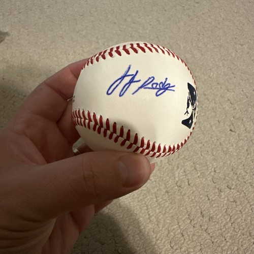 Pelota de béisbol firmada autografiada por Johnathan Rodríguez MiLB Guardianes Cleveland - Imagen 6 de 6