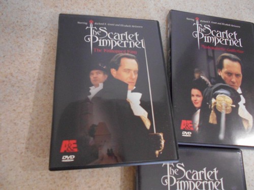 The Scarlet Pimpernel (Book 1 to Book 3) DVD A&E BBC 2000 OOP - Imagen 2 de 11