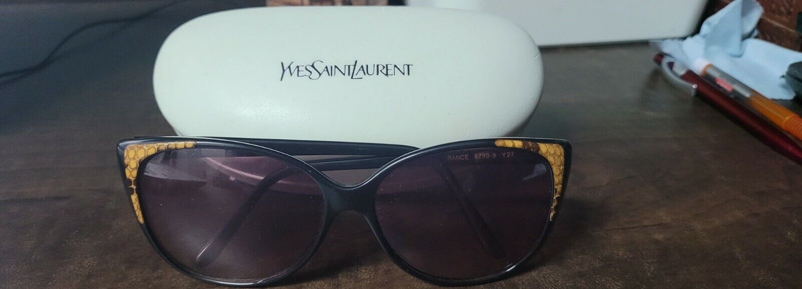 Vintage Rare YSL YVES SAINT LAURENT YSL 8799-9 y2… - image 3