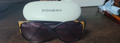 Vintage Rare YSL YVES SAINT LAURENT YSL 8799-9 y27 Sunglasses & case - Picture 3 of 8