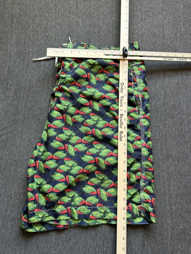 Chaps Swim Trunks Men’s Size XXL Green Fish Design Beach Travel  - Picture 7 of 7