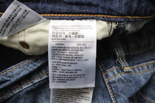 Levi's 502 Performance Premium Big E Herrenjeans W30/L32 Runderneuert Dekorativ - Bild 6 von 11