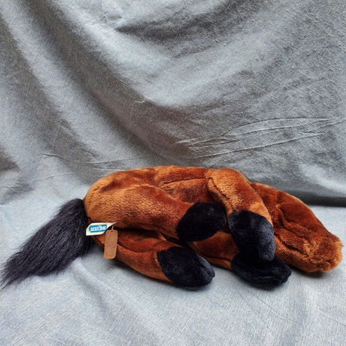 Breyer Snoozy Stables Dreamy Sleepy Horse Brown Stuffed Plush Snores Works 14" - Picture 4 of 12