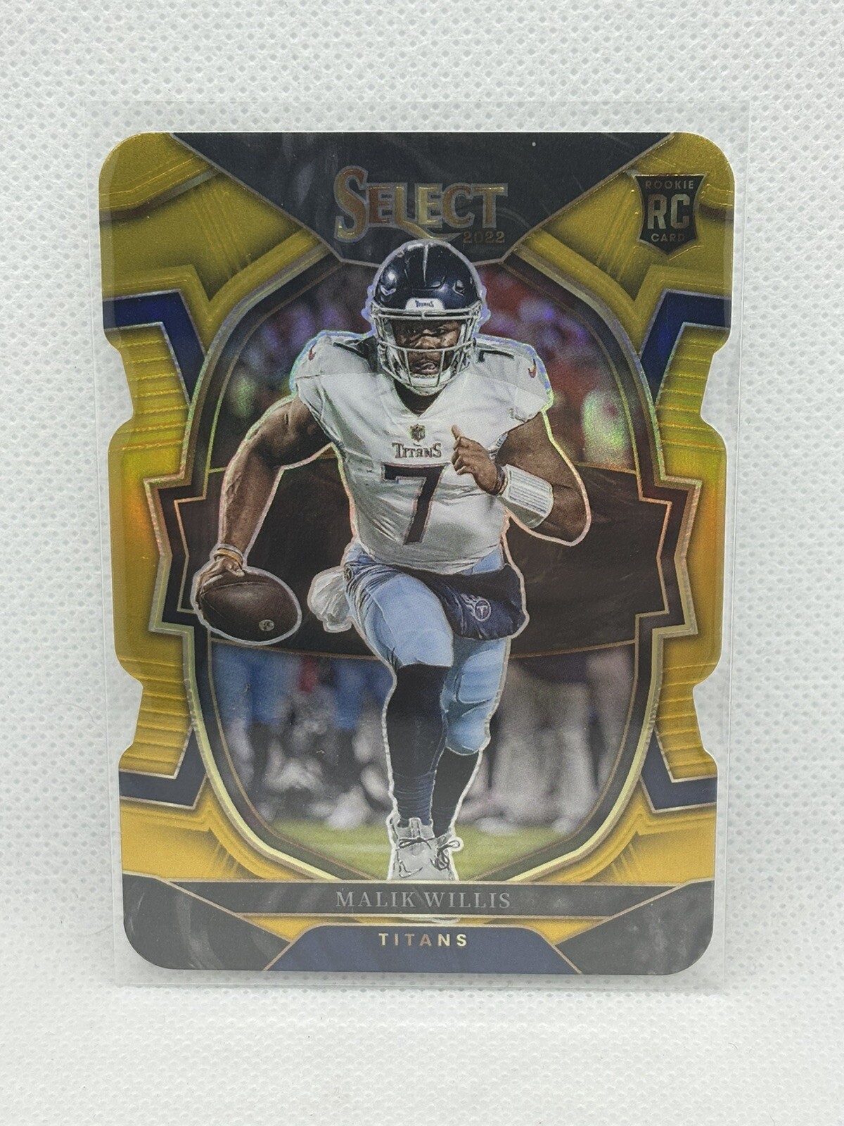 MALIK WILLIS 2022 Select Concourse GOLD RC Die Cut Prizm #’d /10 RC Packers 🔥🔥
