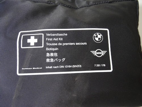 BMW Mini Verbandstasche Erste Hilfe Set bis 31.12.2024✅ORIGINAL®BMW - Bild 2 von 6
