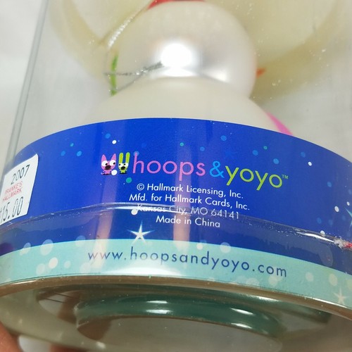 HALLMARK Keepsake Hoops and Yoyo Muñeco de Nieve ADORNO DE NAVIDAD RARO - Imagen 12 de 12