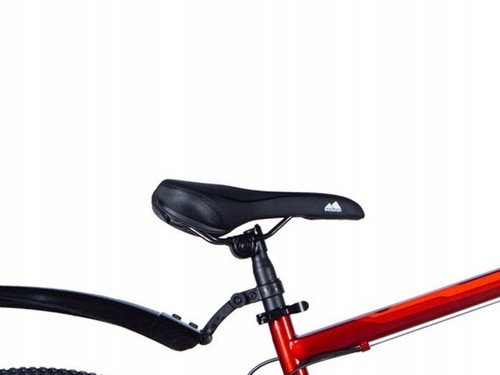 Mountainbike Fahrrad 26 Zoll MTB RAHMEN 18" SCHEIBENBREMSEN 21 GANG 26" Rot - Bild 4 von 6