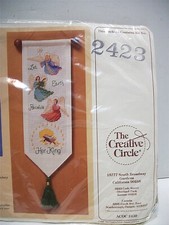 SEALED Creative Circle King of Angels Bell Pull Wall Hanging Cross St Kit #2423