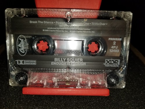Billy Squier Enough Is Enough 1986 Capitol Records Vintage (Cassette Tape) ๐ผ VG - Picture 5 of 8