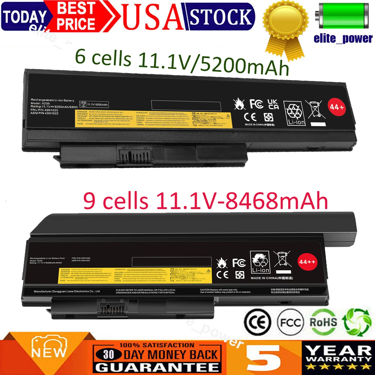 Lenovo X230 Battery for sale | eBay