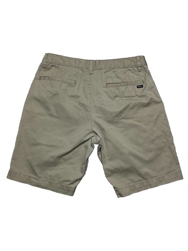 RVCA Mens Beige Khaki Weekender Fit Chino Shorts Size 33 9” - Picture 2 of 4