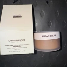 Laura Mercier Translucent Loose Setting Powder Ultra-Blur Medium Deep 0.7oz NIB