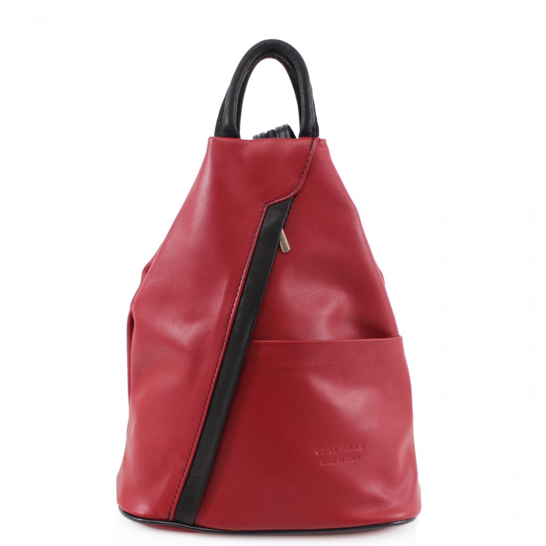 Borsa Zaino Donna In Pelle Intrecciata Naxos - Foto 3