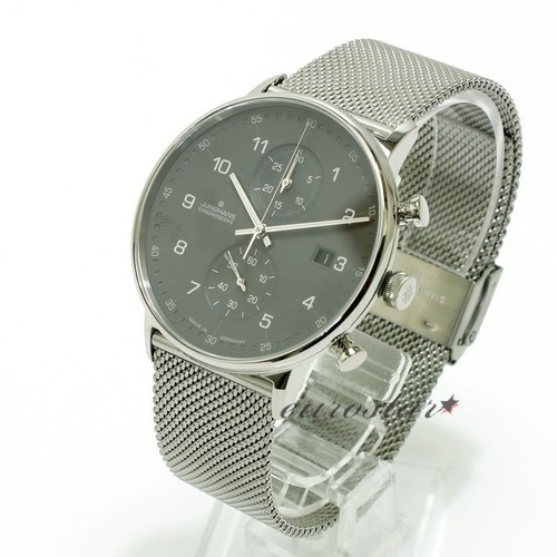 Junghans Form C Chronograph 041/4877.44 Quarz Herrenuhr aus Japan NEU - Bild 1 von 8