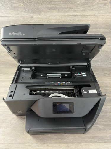 HP Office Jet 6958 All-In-One Wireless Printer Scan Copy Fax, Tested Works - Picture 4 of 7