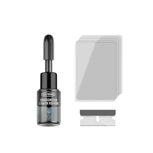 Automotive Glass Nano Repair Car Windshield Fluid Fix Kit Resin Chip Crack Tool, - Picture 8 of 10