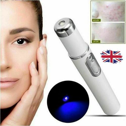 Blue Light Medical Therapy Laser Treatment Pen- Acne Scar Wrinkle Massage Device - Picture 4 of 8