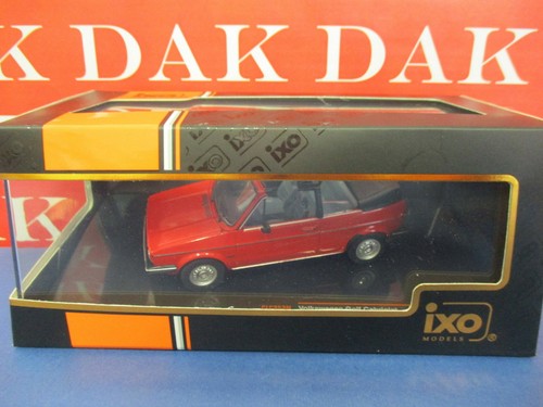 Die cast 1/43 Modellino Auto Volkswagen Golf MKI Cabriolet 1981 by Ixo - Foto 5 di 5