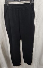 PATAGONIA Snap T Fleece Pants Mens Size Med Black Sweatpants 51884
