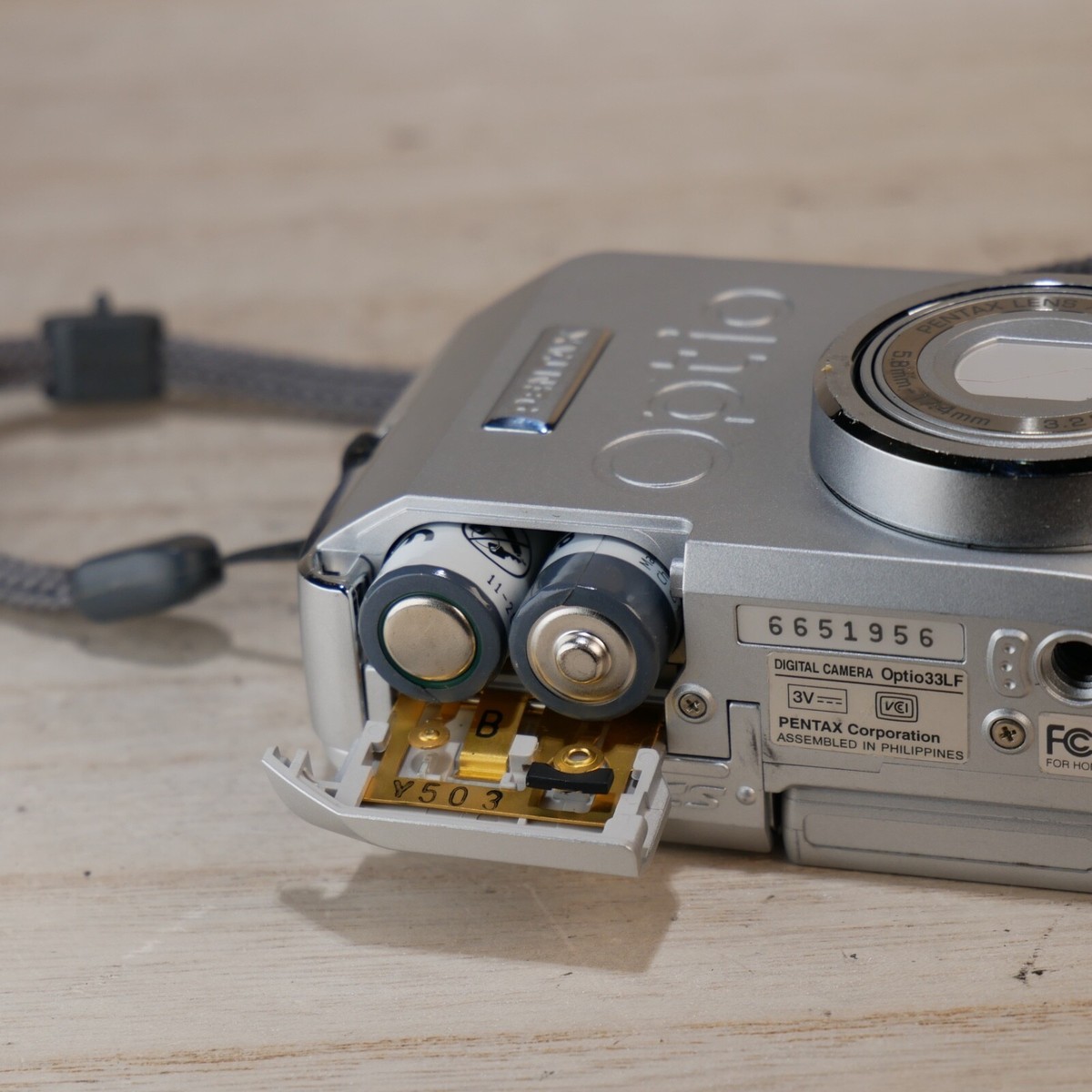 PENTAX Pentax Optio 33LF 3.2MP Digital Camera - Silver for
