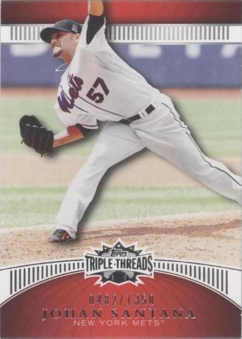 2010 Topps Triple Threads - Johan Santana #41 - 1 of 1